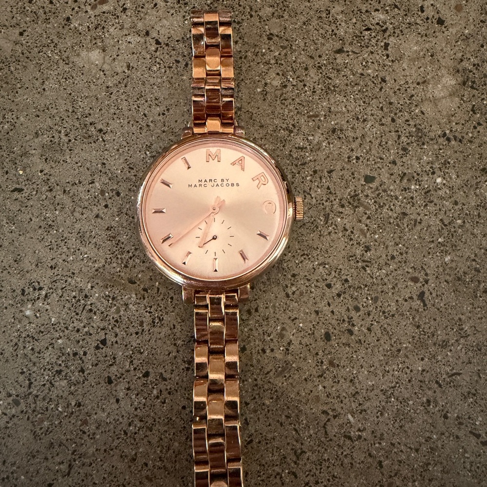 Marc Jacobs Rose Gold Watch